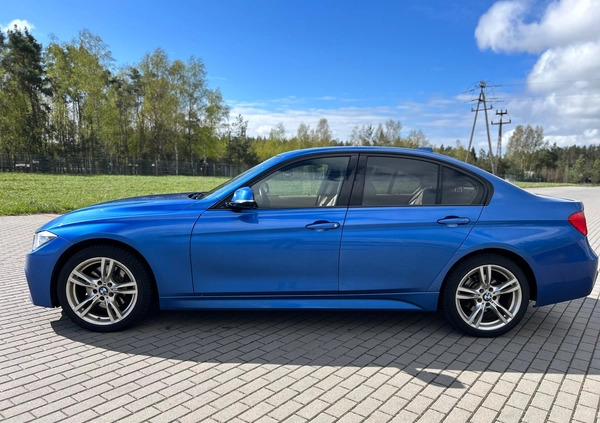 BMW Seria 3 cena 59500 przebieg: 208000, rok produkcji 2014 z Człuchów małe 277
